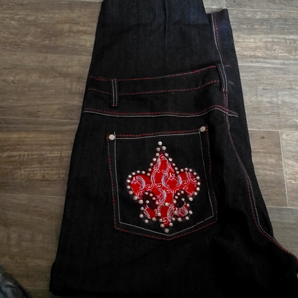 Knockout deluxe jeans y2k jeans